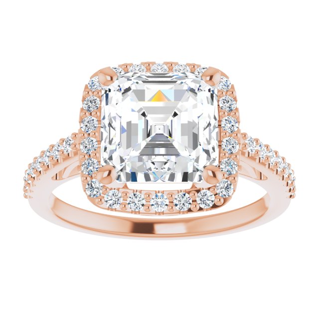 Asscher Ring Mounting