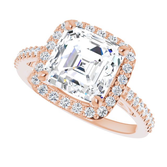 Asscher Ring Mounting