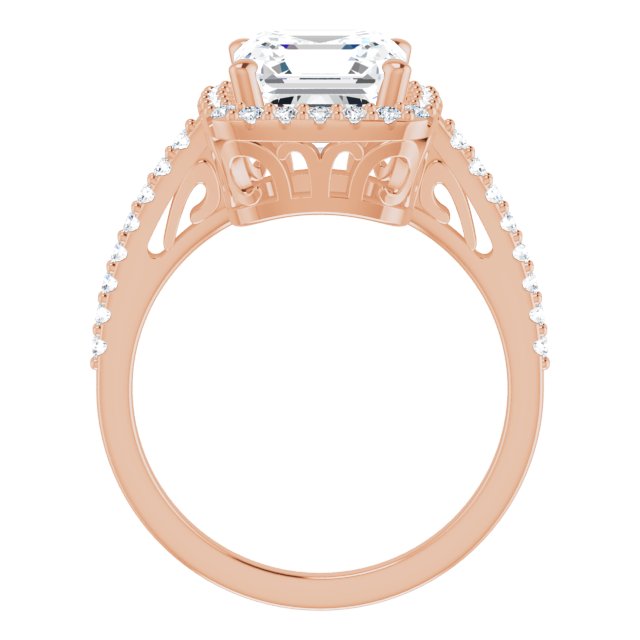 Asscher Ring Mounting