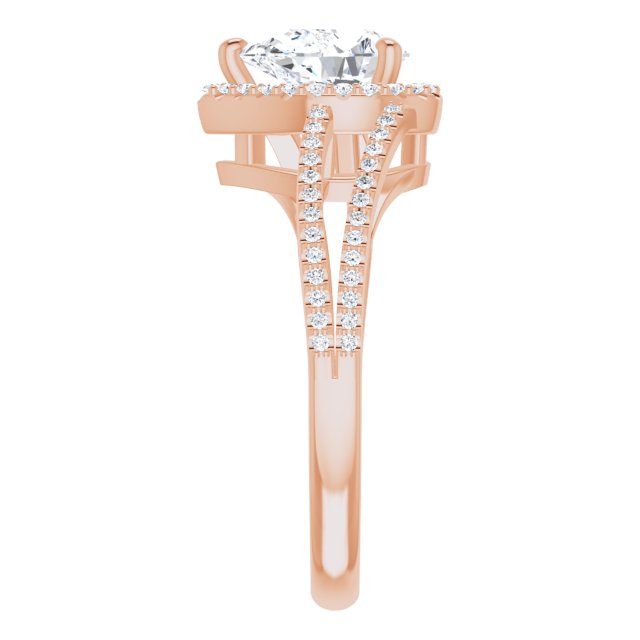 Pear Ring Mounting