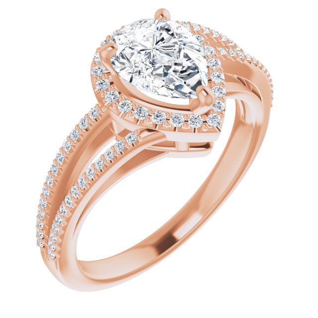 Pear Ring Mounting