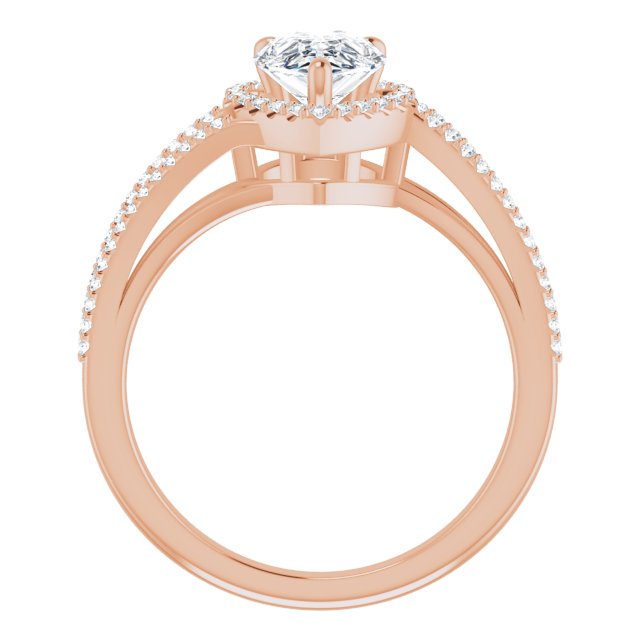 Pear Ring Mounting
