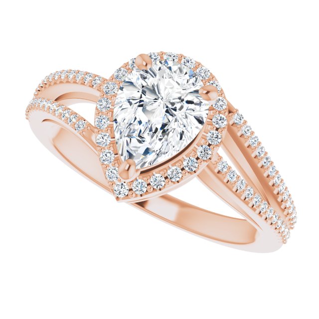 Pear Ring Mounting