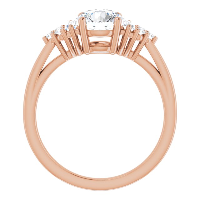 Round Engagement Ring Mounting