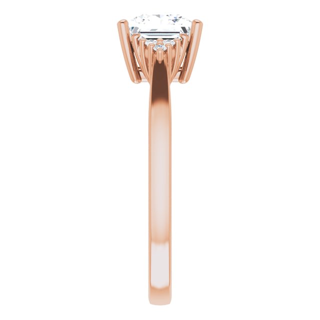 Square Engagement Ring Mounting