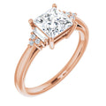 Square Engagement Ring Mounting
