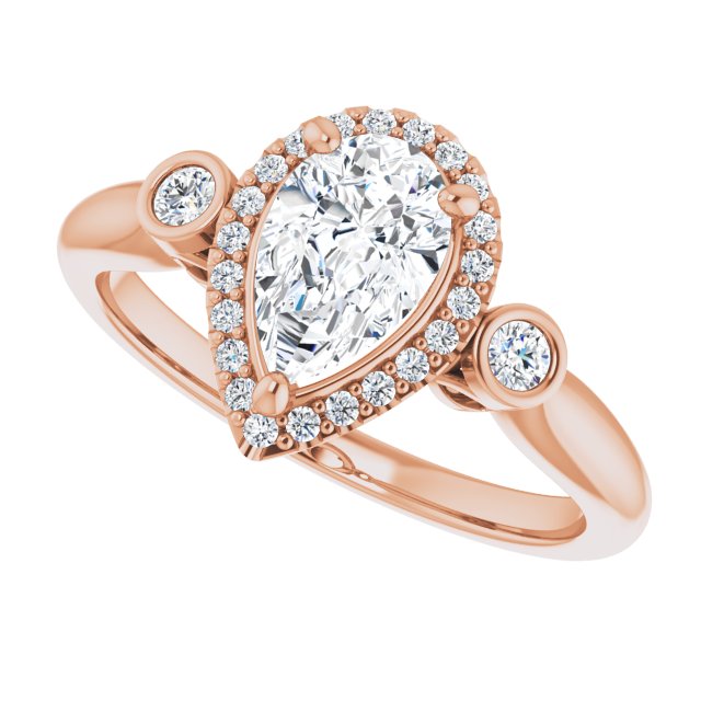 Pear Ring Mounting