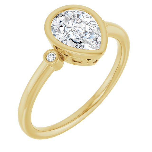 Pear Ring Mounting