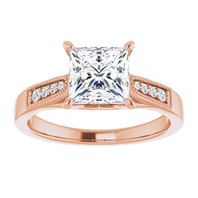 Square Engagement Ring Mounting