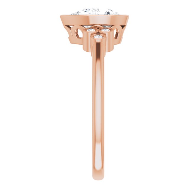 Pear Ring Mounting