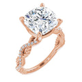 Cushion Engagement Ring Mounting