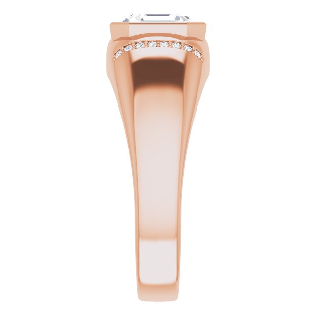 Asscher Ring Mounting
