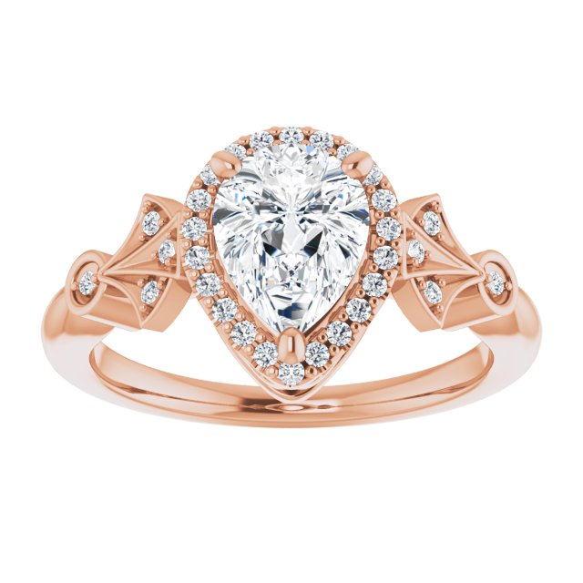 Pear Ring Mounting