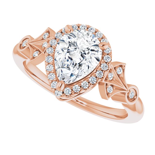 Pear Ring Mounting