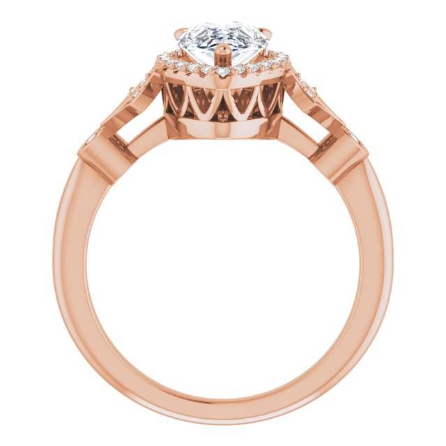 Pear Ring Mounting