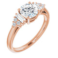 Round Engagement Ring Mounting