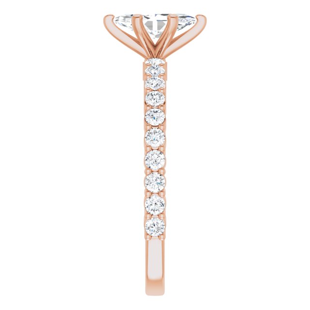 Marquise Engagement Ring Mounting