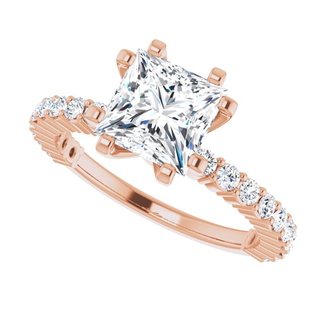 Square Engagement Ring Mounting