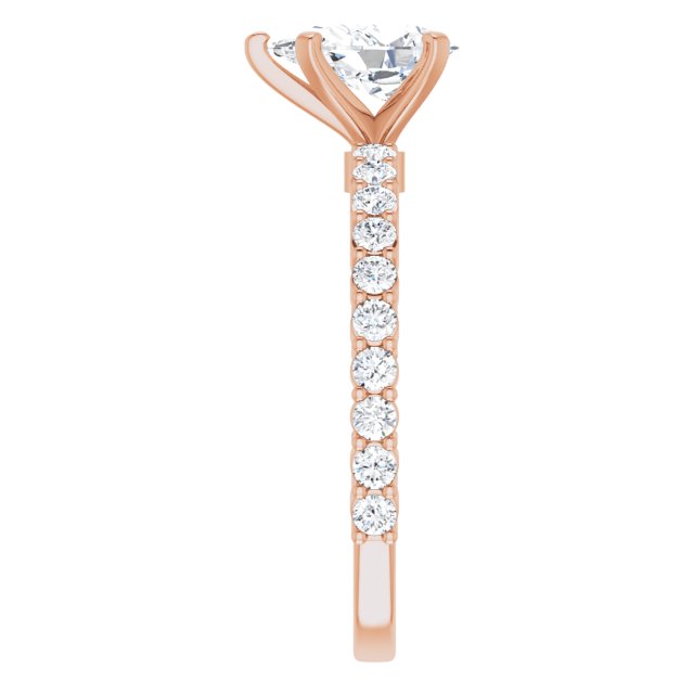 Pear Engagement Ring Mounting
