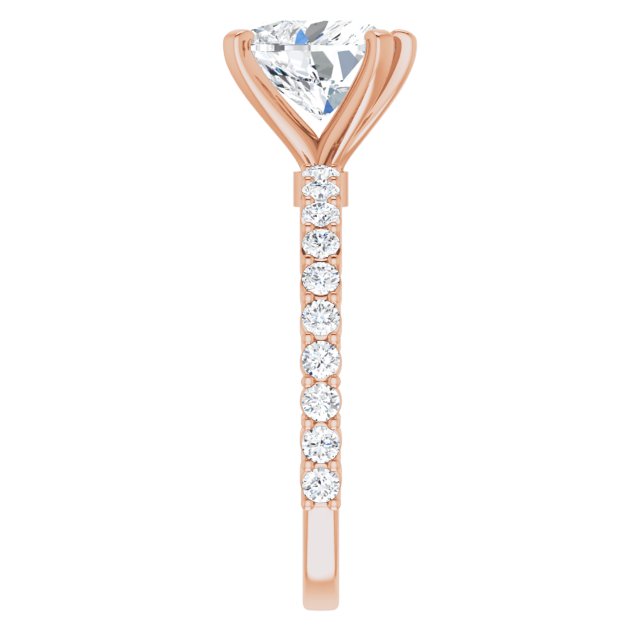 Heart Engagement Ring Mounting