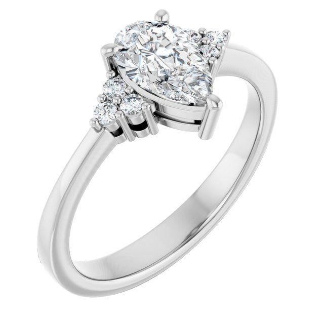 Pear Ring Mounting