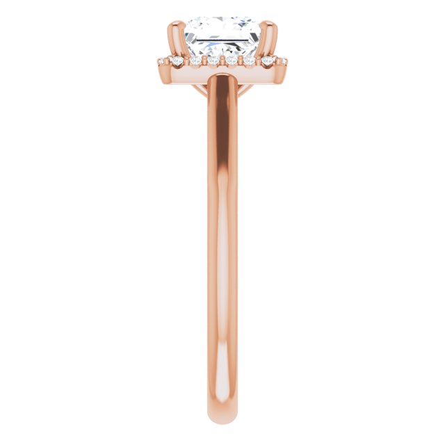 Square Engagement Ring Mounting