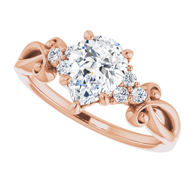 Pear Ring Mounting