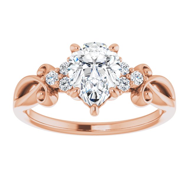 Pear Ring Mounting