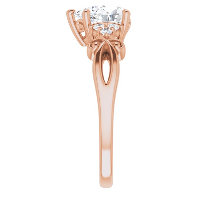 Pear Ring Mounting