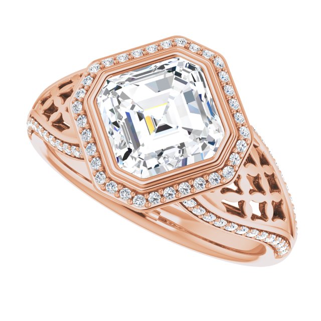 Asscher Ring Mounting