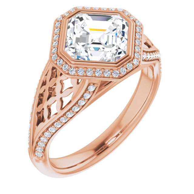 Asscher Ring Mounting