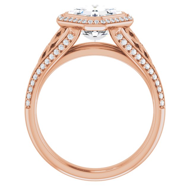 Asscher Ring Mounting