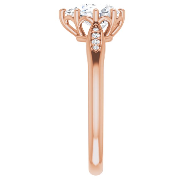 Pear Ring Mounting