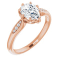 Pear Ring Mounting