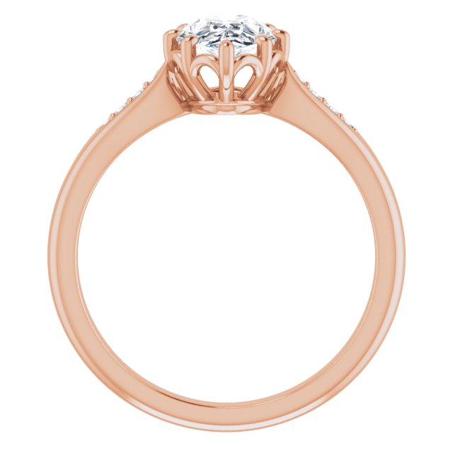 Pear Ring Mounting