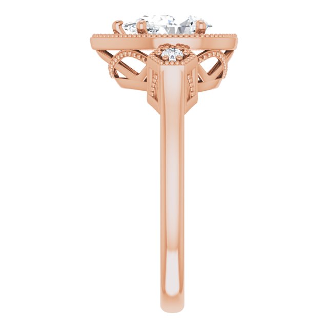 Pear Ring Mounting
