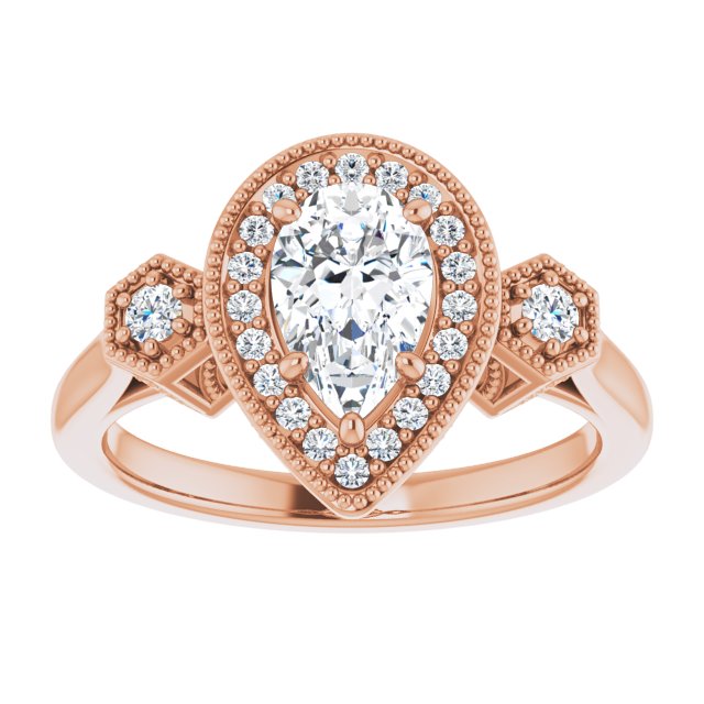 Pear Ring Mounting