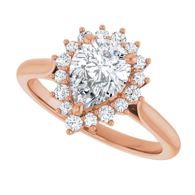 Pear Ring Mounting
