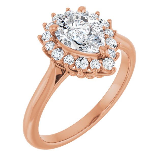 Pear Ring Mounting