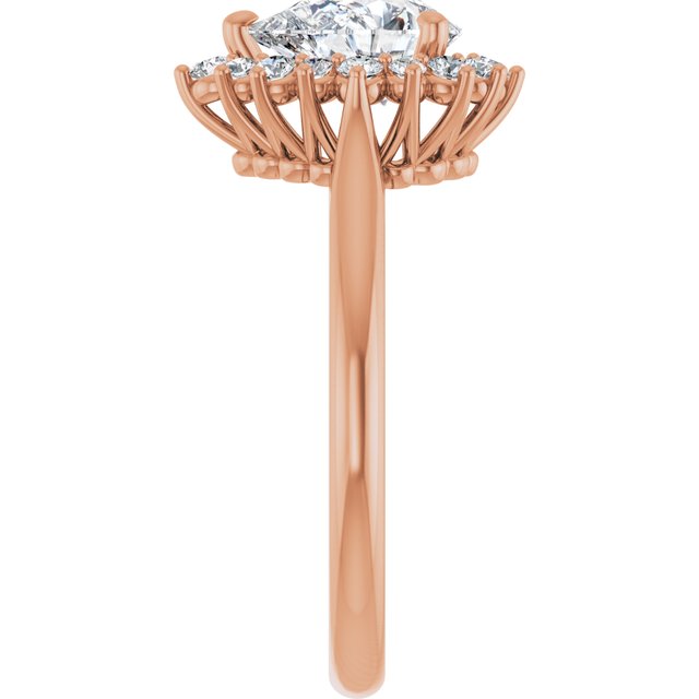 Pear Ring Mounting