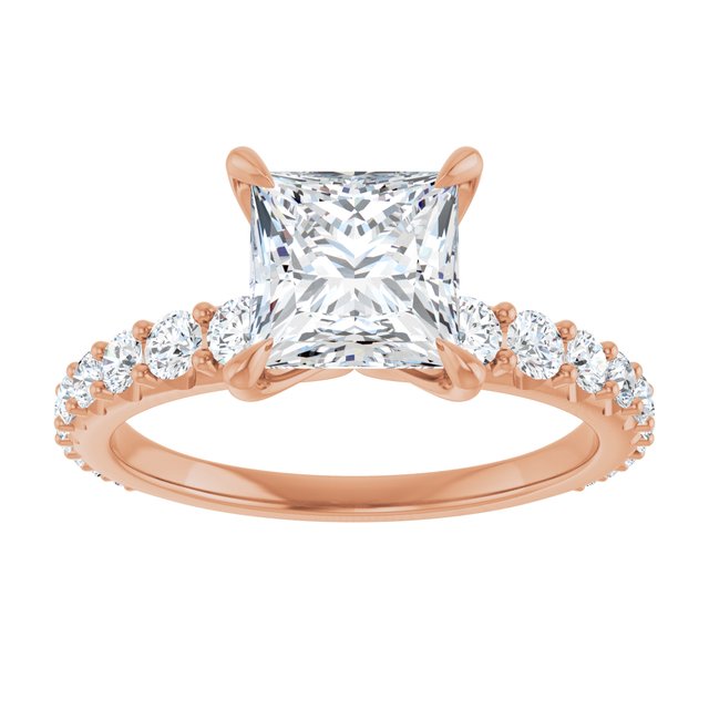Square Engagement Ring Mounting