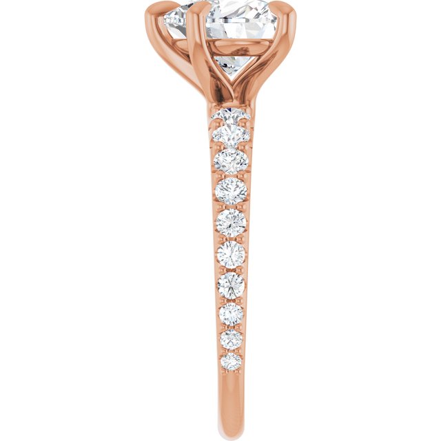 Heart Engagement Ring Mounting