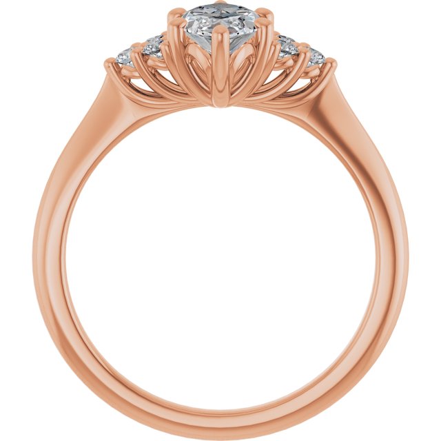 Marquise Engagement Ring Mounting