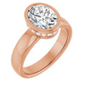 Oval Engagement Ring Mounting