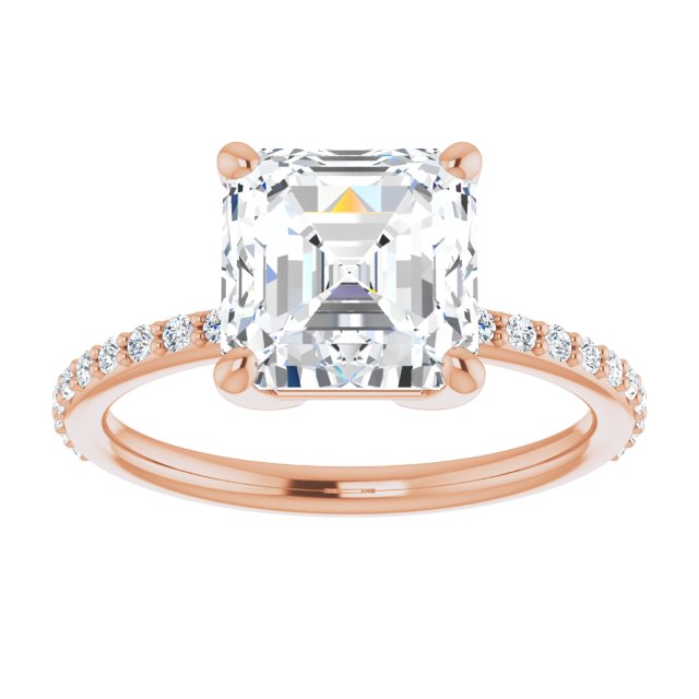 Asscher Ring Mounting