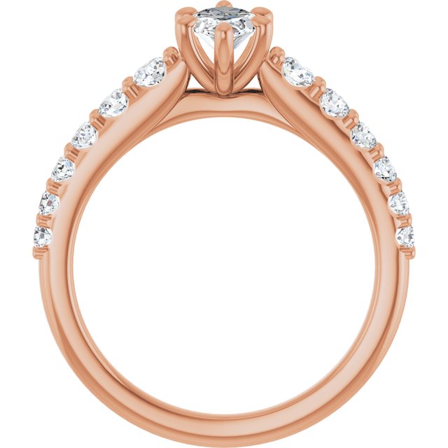 Marquise Engagement Ring Mounting