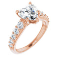 Heart Engagement Ring Mounting
