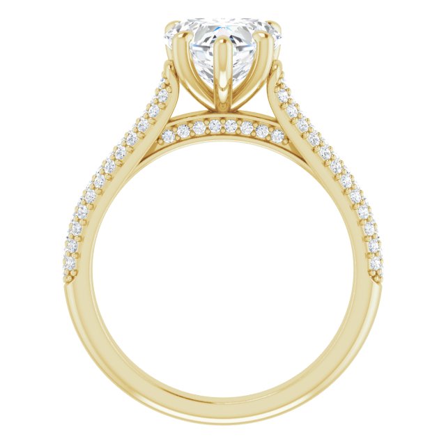 Heart Engagement Ring Mounting