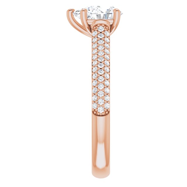 Pear Engagement Ring Mounting