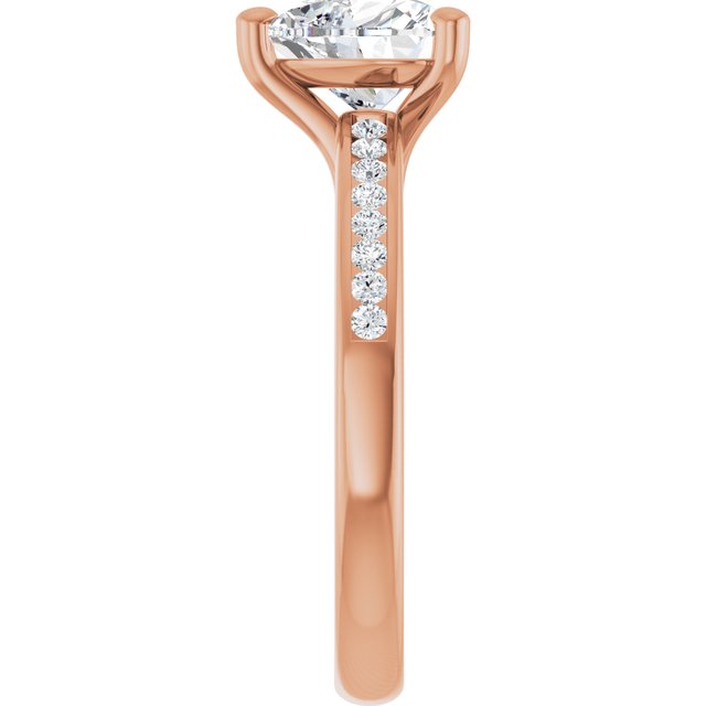 Heart Engagement Ring Mounting